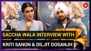 Arjun Patiala: Kriti Sanon and Diljit Dosanjh Exclusive Interview Screen