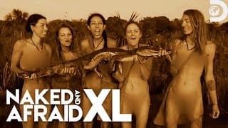 Ladies Catch A Big Protein Win | Naked and Afraid XL | Discovery