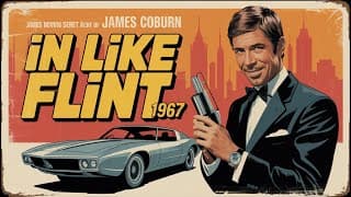 In Like Flint 1967 Film in English, James Coburn, Lee J. Cobb, Jean Hale