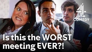 Is This The Worst All-Company Meeting EVER?! | Stath Lets Flats | Channel 4