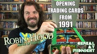 Unboxing Vintage Robin Hood: Prince of Thieves Trading Cards From 1991!
