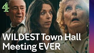 Town Hall Meeting Turns Into STRIPSHOW | The Change | Channel 4 Comedy