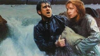 IL FIUME DELL'IRA - The River - Mark Rydell, Mel Gibson, Sissy Spacek.
