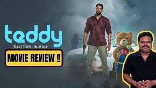 Teddy Review by Filmi craft Arun | Arya | Sayyeshaa | Shakti Sounder Rajan