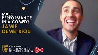 Jamie Demetriou Wins Male Performance in a Comedy for Stath Lets Flats | BAFTA TV Awards 2020