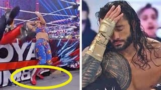 Moments That Were NOT Supposed to Happen At WWE Royal Rumble 2021 (Mistakes and Bloopers)