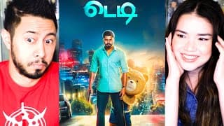 TEDDY | Arya | Sayyeshaa | D. Imman | Shakti Soundar Rajan | Teaser Reaction | Jaby Koay