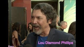 Lou Diamond Phillips arrives at the Easter Sunday premiere!