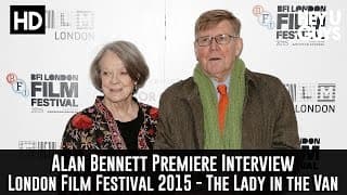 Alan Bennett Interview - The Lady in the Van Premiere