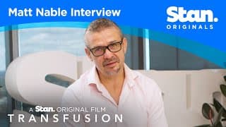 Matt Nable Interview | Transfusion | A Stan Original Film.