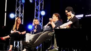 Kerry Ingram, Aimee Richardson, Sam Coleman @ Con of Thrones 2018