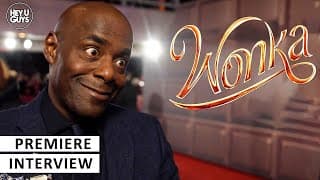 Wonka World Premiere - Paterson Joseph Red Carpet Interview