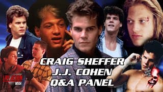 Craig Sheffer and J.J. Cohen Panel at New Jersey Horror Con & Film Festival October 2019