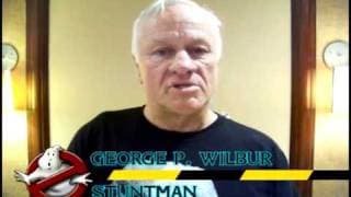 Stuntman George P. Wilbur's promo for GhostbustersNews.com