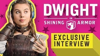 CAITLIN CARMICHAEL | Dwight In Shining Armor Interview