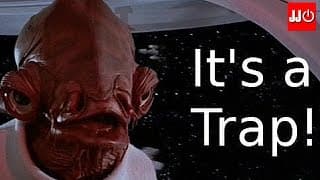 Admiral Ackbar 'It's A Trap!' Star Wars Episode VI Return of the Jedi