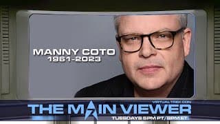 Remembering Manny Coto | Prodigy & Picard Award Nominations, and Impending Actors Strike? | TMV #93