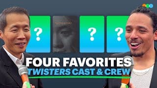Four Favorites with Lee Isaac Chung, Anthony Ramos, Harry Hadden-Paton (Twisters)