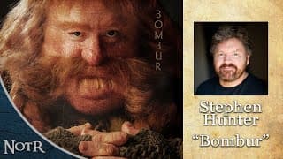 Stephen Hunter, actor, The Hobbit Trilogy (Bombur) - Interview