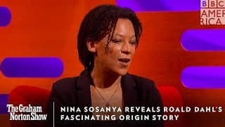 Nina Sosanya Reveals Roald Dahl’s Origin Story 📚 The Graham Norton Show | Fri 11/10c | BBC America