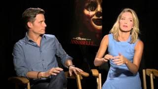 Annabelle: Annabelle Wallis "Mia" & Ward Horton "John" | ScreenSlam