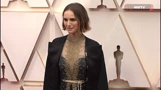 Natalie Portman and Benjamin Millepied arrive at 2020 Oscars