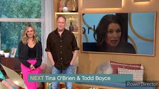 Tina O'Brien and Todd Boyce's Interview on This Morning (6/10/23)