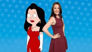 Rachael MacFarlane Doing Hayley Smith's Voice In Person | American Dad