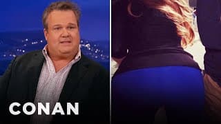 Eric Stonestreet Is STILL Tweeting Pics Of Sofia Vergara's Butt | CONAN on TBS