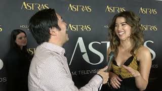 Nichole Sakura Carpet Interview at the Astra Awards 2024
