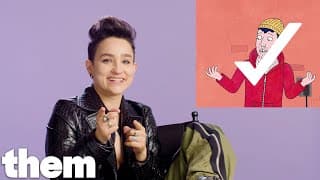 Hell Fest's Bex Taylor-Klaus Takes the LGBTQuiz | them.