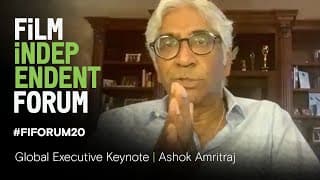 Global Film Exec Ashok Amritraj  (Hyde Park Entertainment) | Keynote | 2020 Film Independent Forum