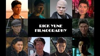 Rick Yune: Filmography 1999-2020