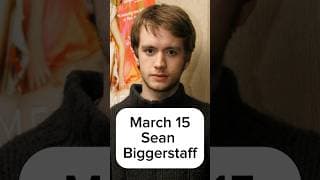Happy Birthday to Sean Biggerstaff!