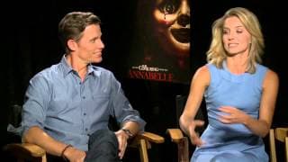 Annabelle: Ward Horton & Annabelle Wallis Exclusive Interview talks Acting as Housewife | ScreenSlam
