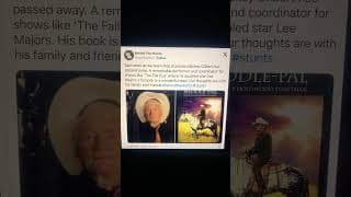 Mickey Gilbert the best stunt man ever play in amazing movies will be miss😭￼￼