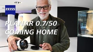 Jan Harlan, Stanley Kubrick’s Executive Producer, talks about the famous ZEISS Planar 0.7/50mm