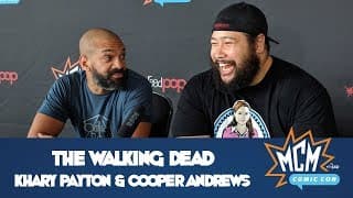 The Walking Dead's Khary Payton & Cooper Andrews - MCM Comic Con London - May 2018