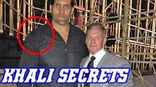 Great Khali Secrets!  World's Largest Athletes (Dalip Singh Rana) 👍👍👍👍
