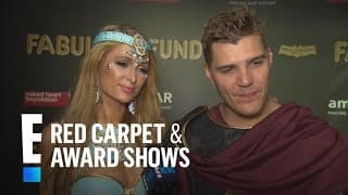 Paris Hilton & BF Chris Zylka Talk First Halloween Together | E! Red Carpet & Award Shows