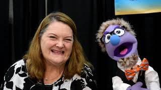 That Time Megan Cavanagh, Marla Hooch from a League of Their Own, Talked to a Puppet at Comic Con LA
