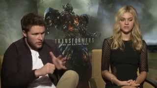 Transformers 4: Age of Extinction: Nicola Peltz & Jack Reynor "Shane Dyson" Official Movie Interview