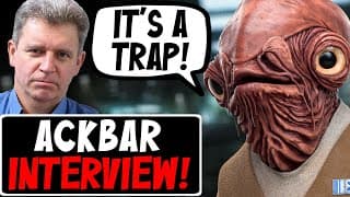 Admiral Ackbar actor Tim Rose Interview | Star Wars & More!
