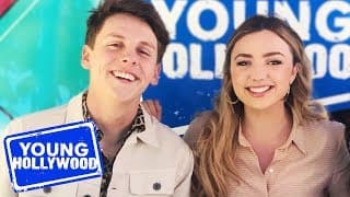 Karate Moves with Cobra Kai's Peyton List & Jacob Bertrand!