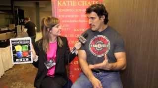 KATIE CHATS: GENRECON, ROBERT MAILLET, ACTOR, SHERLOCK HOLMES, WWE WRESTLER,