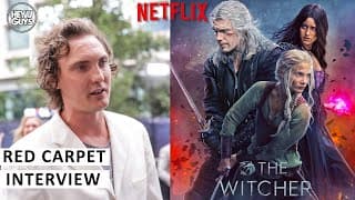 The Witcher Season 3 Premiere Eamon Farren on how the fights reveal the character & the secret sauce