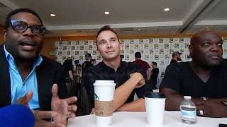 Chad L. Coleman(Klyden), Mark Jackson(Isaac), Peter Macon(Lt. Cmdr Bortus) talk The Orville at SDCC