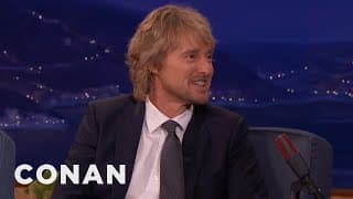 Ed Helms & Owen Wilson Fell In Love With Terry Bradshaw | CONAN on TBS