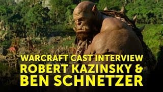 Warcraft Cast Interview - Robert Kazinsky & Ben Schnetzer
