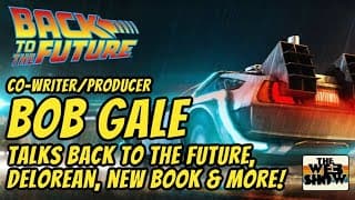 BACK TO THE FUTURE Co-Writer/Producer BOB GALE chats film, DeLorean, new book (WIN a copy!) & more!